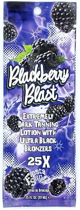 Fiesta Sun Blackberry Blast Tanning Lotion Ultra Black Bronzer Sachet 22ml