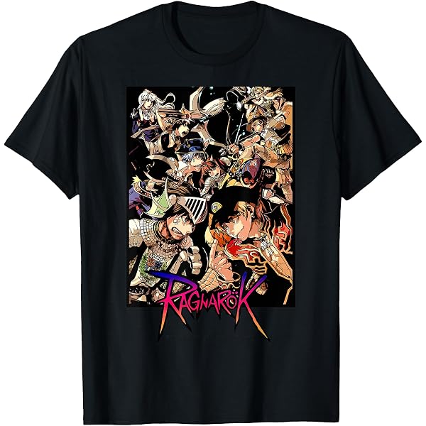 Amazon.com: Ragnarok Cute Anime Girl Graphic Tee T-Shirt