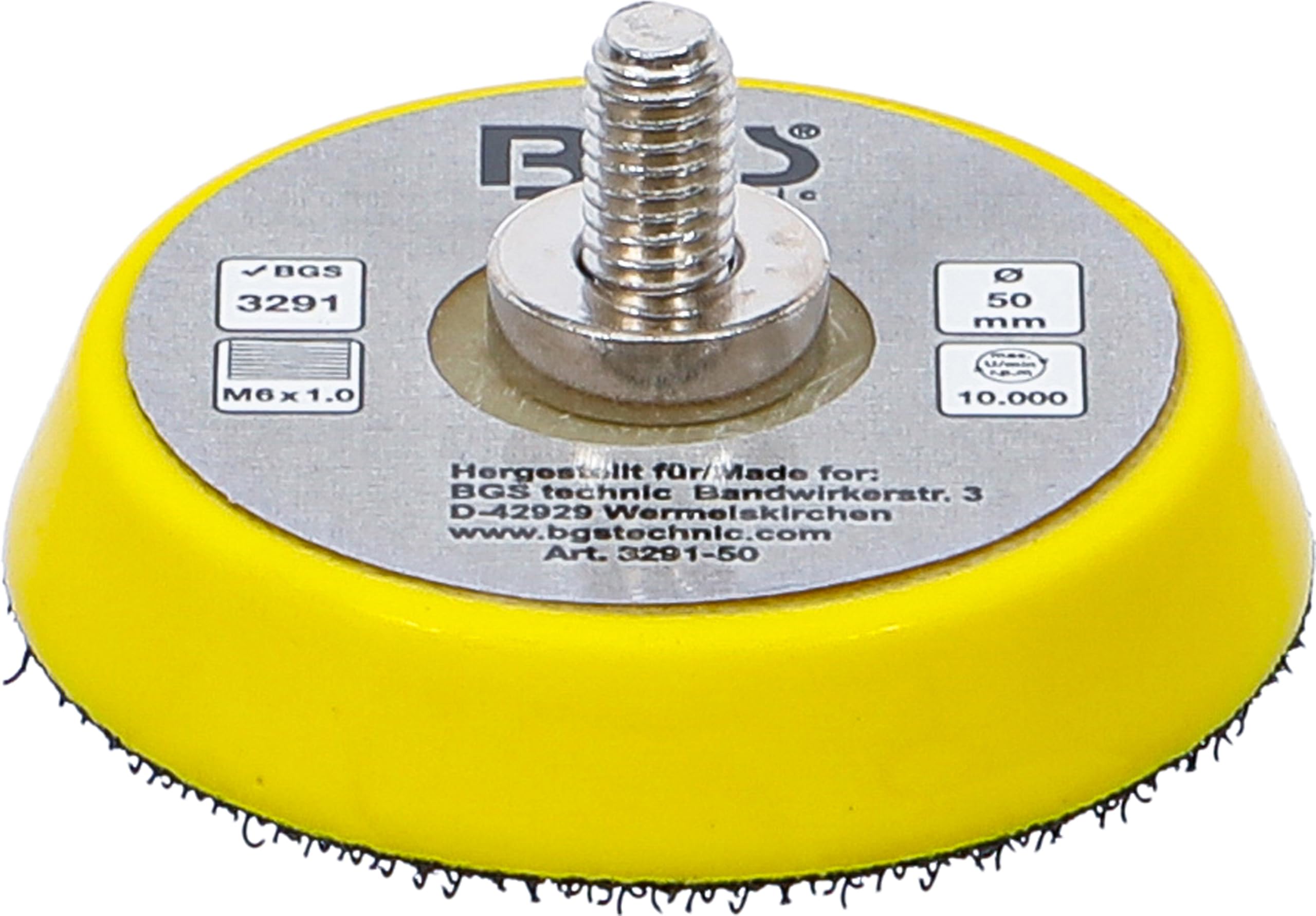 BGS 3291-50 | Hook and Loop Pad for BGS 3291 | Ø 50 mm