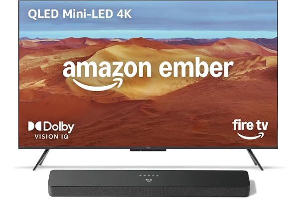 Amazon Ember 55" Mini-LED Series with Fire TV Soundbar Plus