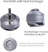 Fire-Maple FMC-XT1 Camping Tea Kettle 0.7L Hard Anodized Aluminum view 2