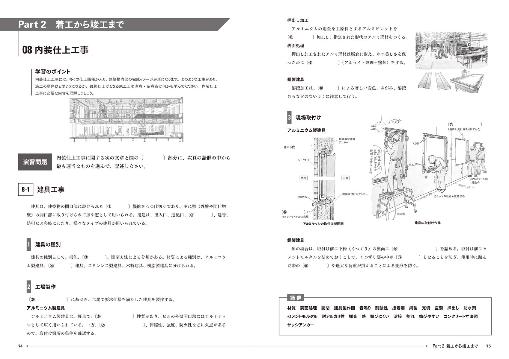 穴埋め式 施工がわかる建築生産入門ワークブック 一般社団法人 日本建設業連合会 川﨑 一雄 本 通販 Amazon