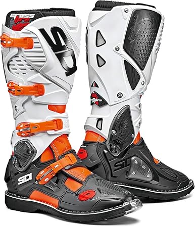 sidi orange shoes