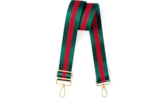 OTCO Purse Straps Replacement Crossbody Straps for Purses,Green Wide Shoulder Strap for Bags,Guitar Straps for Handbags,Nylon Backpack Replacement Straps Luggage Straps for Women