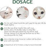 BODY JUICE OIL Dog Eye Drops 60ml Antibacterial Eye Care for Dogs Cats view 7