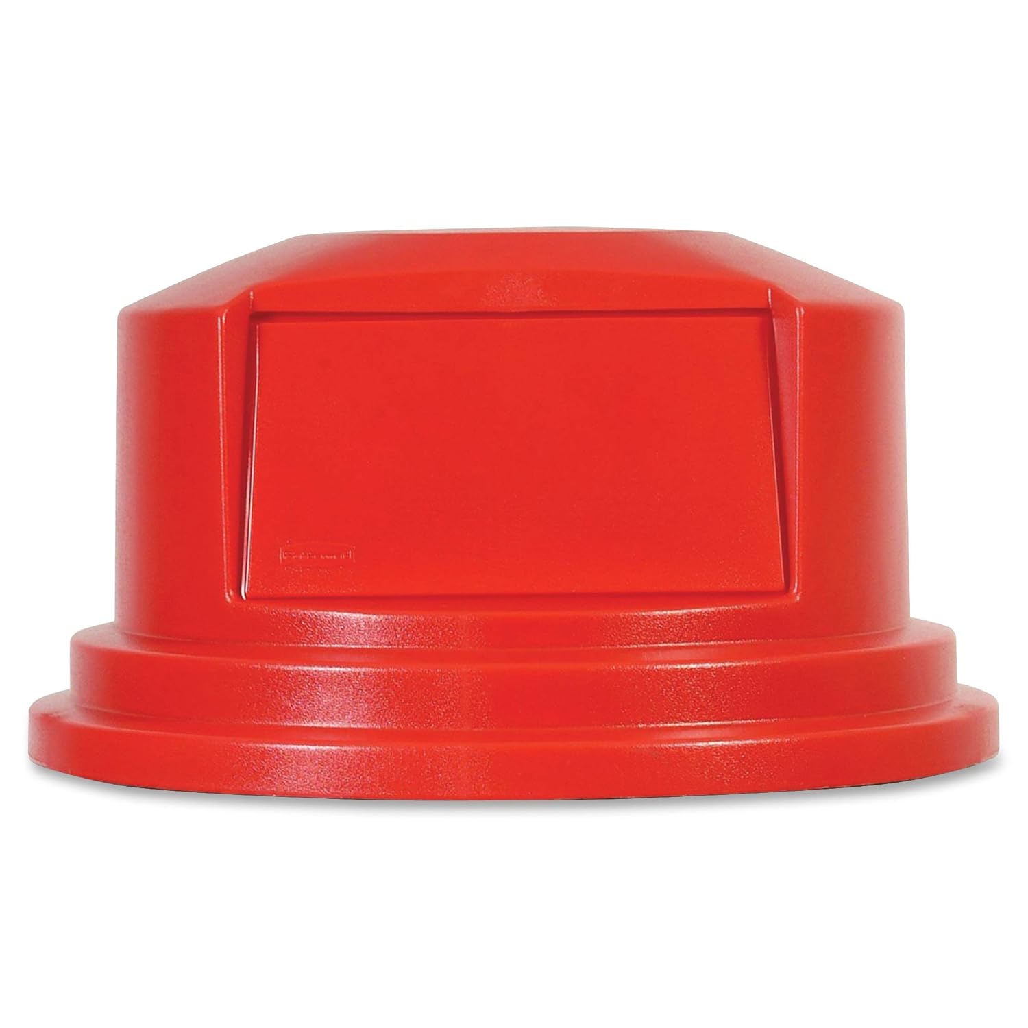 Rubbermaid Commercial FG265788RED Brute HDPE Round Dome Top, Red