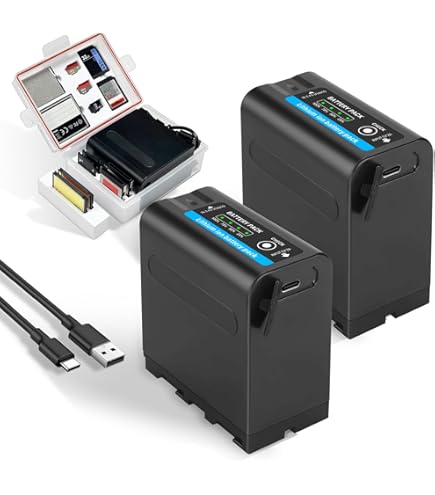 Amazon.com: Atomos NP-960 7800mAh L-Series Lithium-Ion Battery for