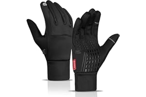SUJAYU Touch Screen Winter Gloves Men Women for Running Cycling Driving, Warm Gloves in Cold Weather for Bike Hiking Skiing