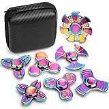 7 Pack Rainbow Fidget Spinners Pack Stress Relief