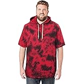 Liberty Blues by Kingsize Men's Big & Tall Short-Sleeve Hoodie