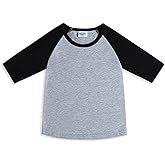 CREATOR Toddler Baby Girls Boys 3/4 Sleeve Shirts Raglan Shirt Baseball Tee Cotton T-Shirt