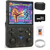 Retro Handheld Game Console, 4.0 Inch 720x720 IPS Screen 64GB Built-in 18,000+ Classic Game, Open Source Linux Handheld Video Game Player with Dual 3D Joysticks, 3500mAh Battery, Travel Gift for Kids