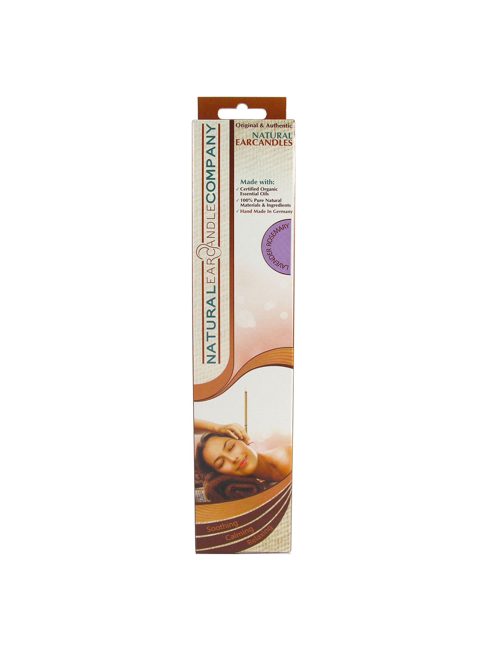 Natural Ear Candle Company Lavender and Rosemary Ear Candles