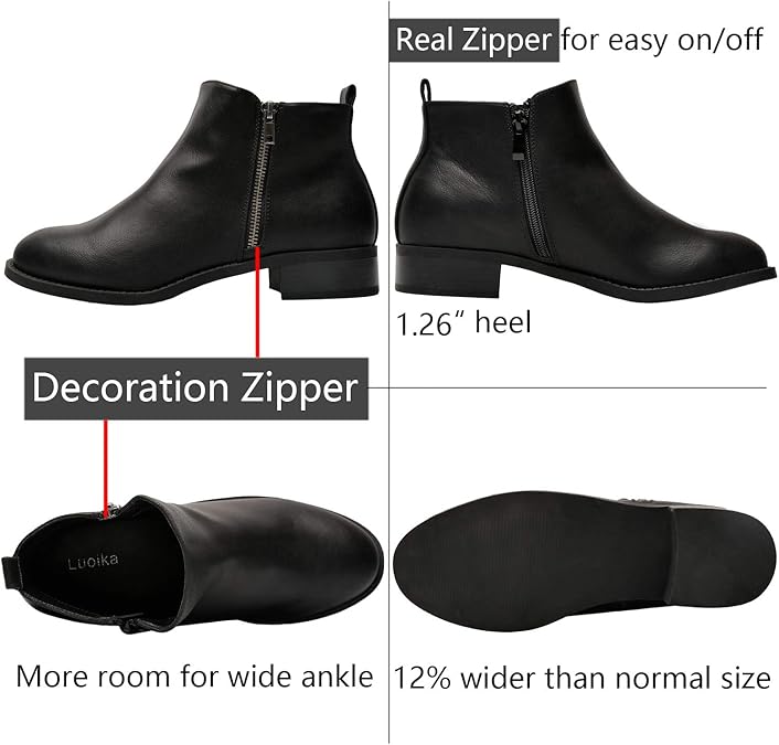 wide width booties canada