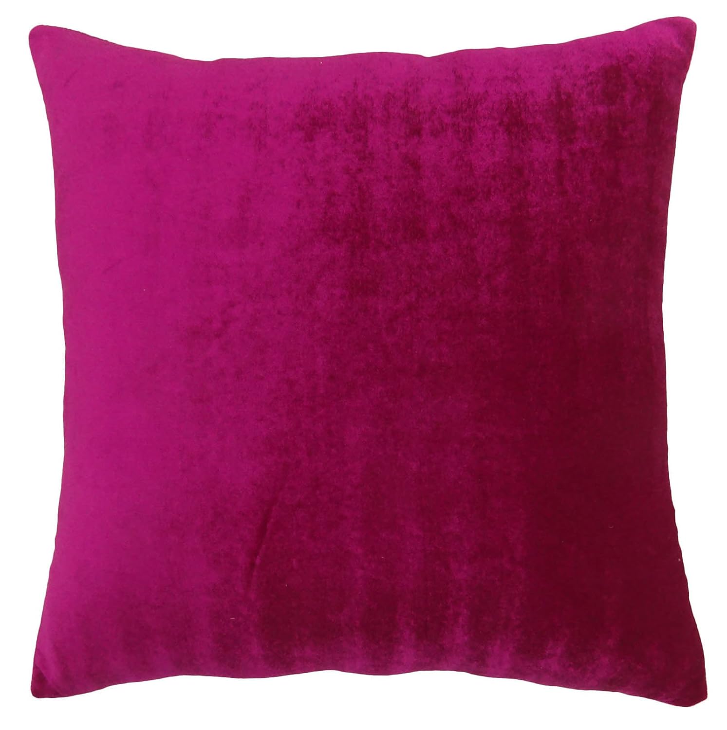 Beyondliving Magenta Square Cushion Cover Home Decorative Solid