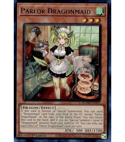 Amazon.com: Nurse Dragonmaid - MAGO-EN020 - Premium Gold Rare