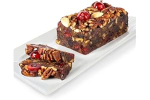 Beatrice Bakery Co. Delicious Chocolate Fruitcake, Grandma's Dessert Made with Cake Recipe with Real Fruit and Nuts, Cherries, Pineapple and Walnuts, Est. 1917 (16 oz Cellophane)