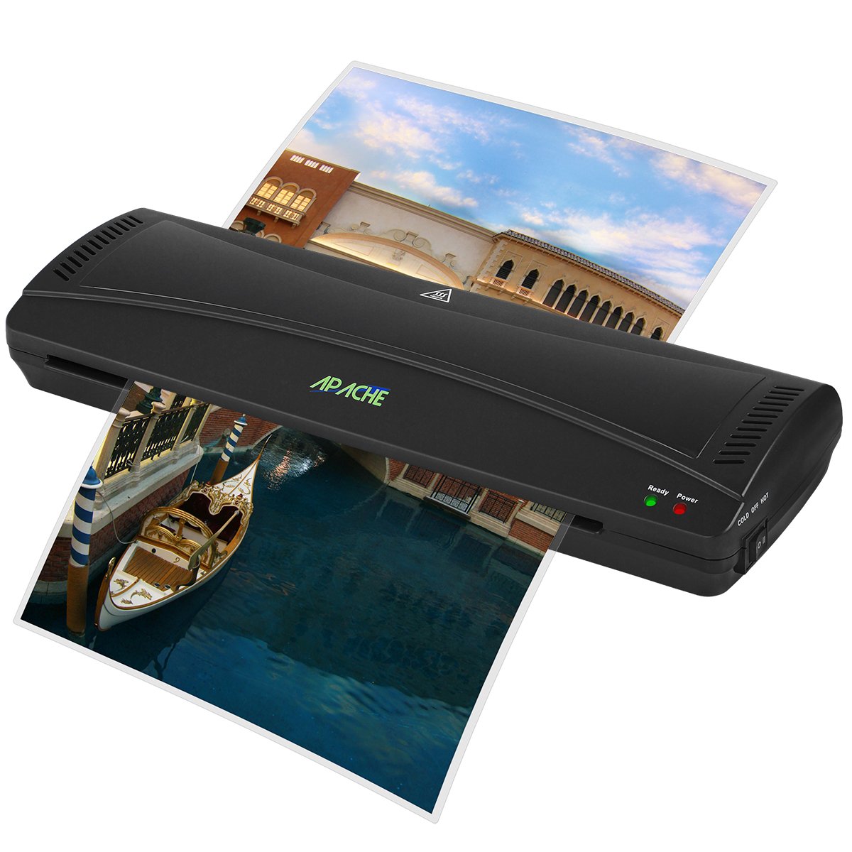 Apache AL13 13" Thermal Laminator and 20 Laminator Pouches eBay