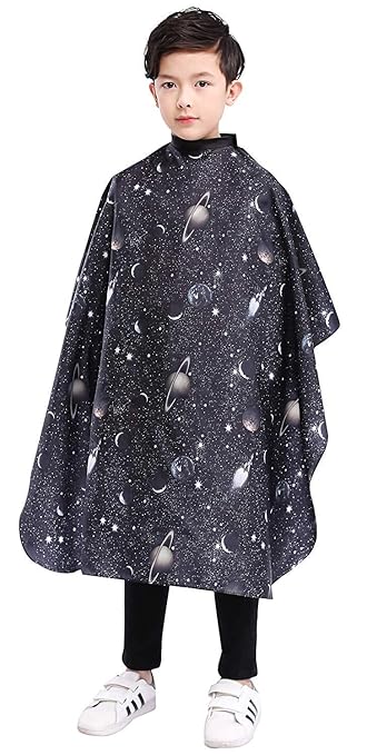 Amazon Com Kids Haircut Barber Cape Cover For Hair Cutting