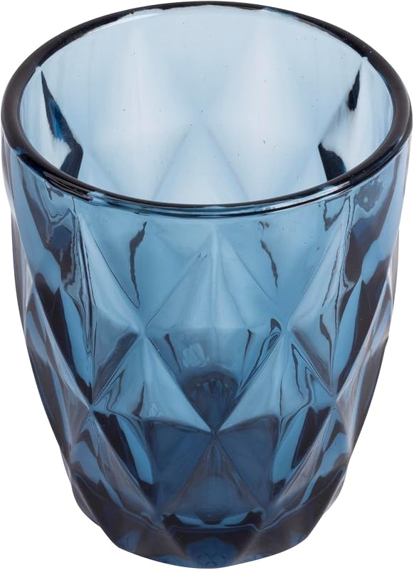 Juego de 12 Vasos de cristal de 260ml Azul — foto 4 de 4
