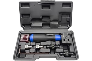 ZUXUSE Brake Line Flaring Tool Kit, 3/16 in and 1/4 in Double Flaring Tool, Flare Tool for Vehicle Brake & Hydraulic Lines