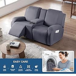 TAOCOCO Reclining Loveseat with Middle Console