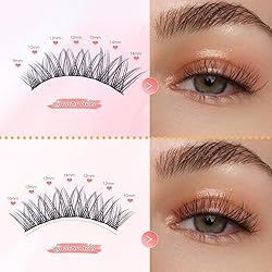 EMEDA D Curl Lash Clusters Individual Lashes Lash