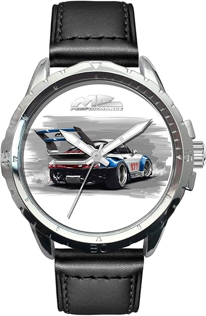 MCPerformance Reloj para Hombre analogico Cuarzo PC21 con Correa de Piel Sintetica MCPerf77