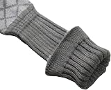 Scott Edward Knit Woods Golf Head Covers 4 Pack Grey Reticulated Driver view 6