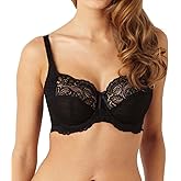 Panache Women's Andorra Wired Full Cup Bra (5675), Black, 30J