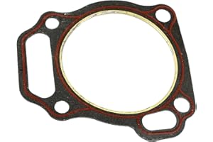 ACROPIX Cylinder Head Gasket for 407CC 414CC 420CC 13HP 15HP 190F Gas Engine - Pack of 1 Black Red