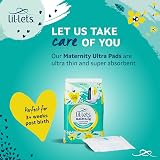 Lil-Lets Maternity Ultra Pads with Wings 32cm 3+ Weeks Post Birth Pack of 3 (36 view 2