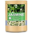 Natural Jasmine Flower Tea, 100% Dried Premium Jasmine Buds Herb Tea (Jasmine Flower, 2.0 oz)
