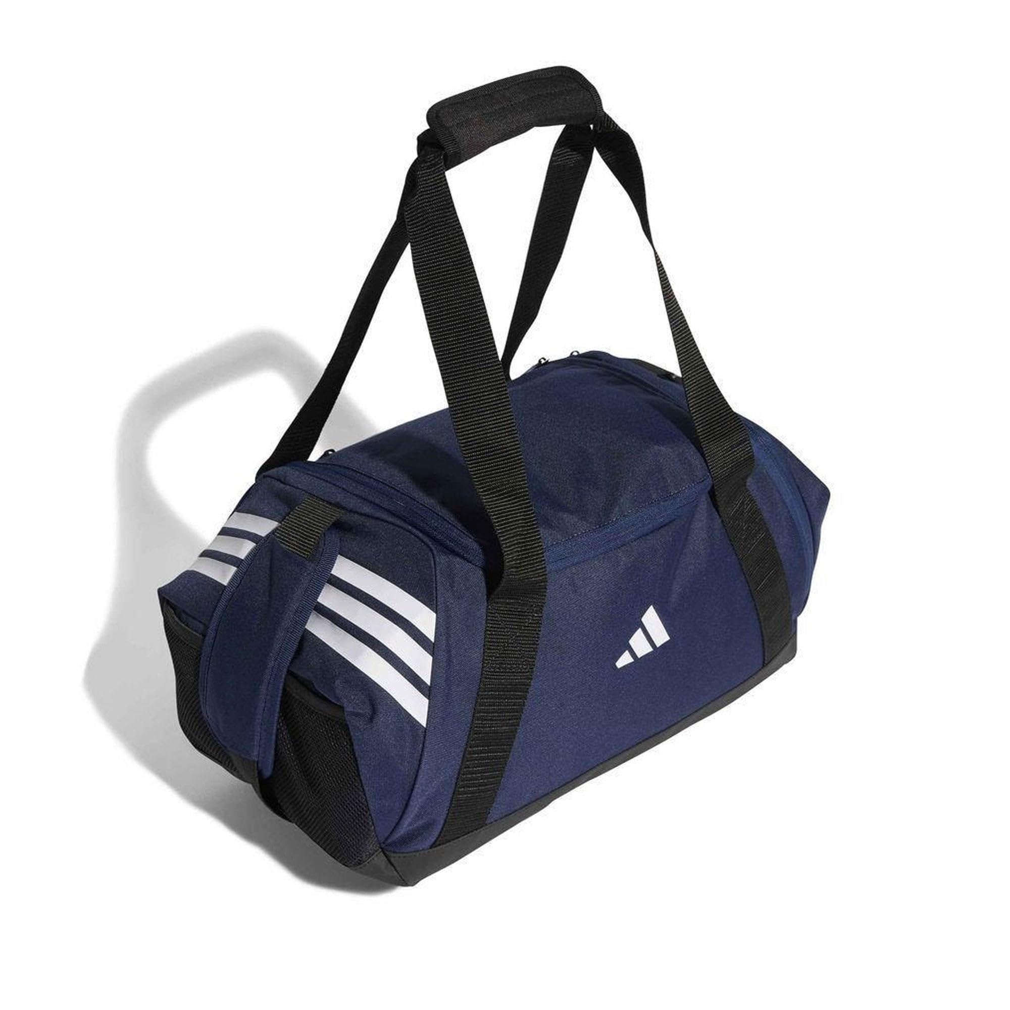 adidas Unisex Tiro Duffle Bag Small Duffel Bag, Team Navy Blue 2/White, One Size 4