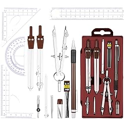Outus 13 Pcs Geometry Set for Students Math