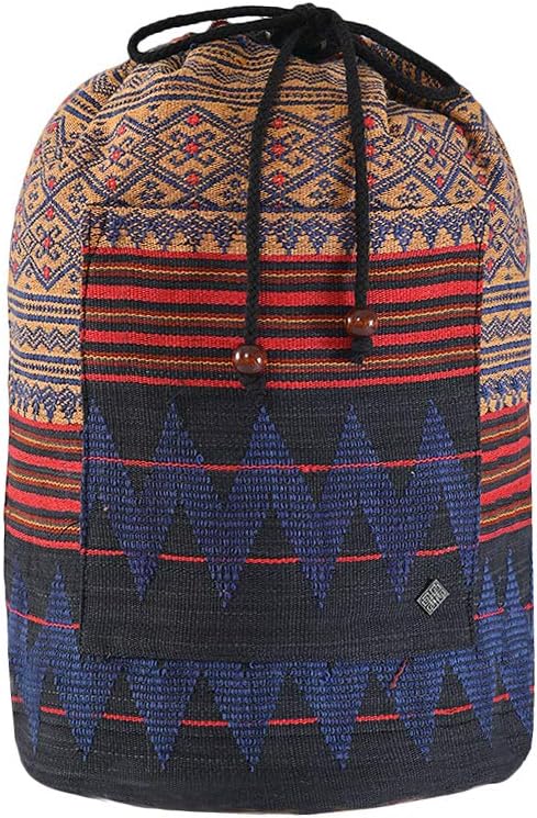 rucksack | 100 % hemp | drawstring hemp backpack | canvas backpack women rucksack red backpack men vintage travel - Freiheit red