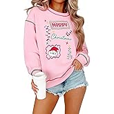 TAOHONG Christmas Sequins Sweatshirts Women Xmas Long Sleeve Shirt Sparkly Crewneck Pullover Tops Christmas Graphic Sweater