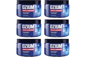 Ozium 8 Oz. Odor Eliminating Gel 6 Pack for Homes, Cars, Offices and More, 6 Pack