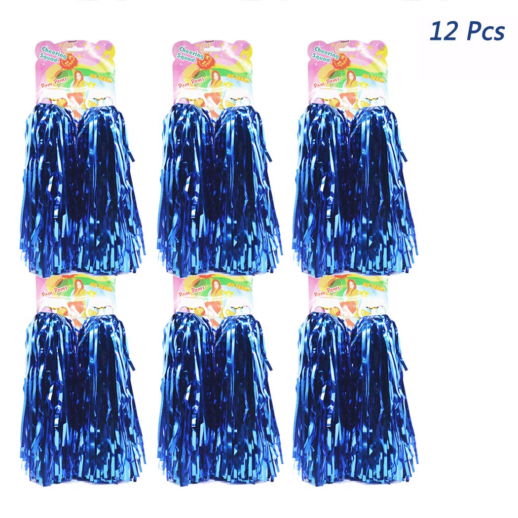 12er Pack Cheerleading Pom Poms Ultra Shining Pom Pom Cheerleader