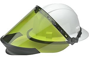 Delta Plus WELCUARC7BASIC Flash-Pro Basic Head-Face Arc Protection Kit Cu-Arc-7-Basic Full Brim Cap, PPE Risk Cat 2 Arcfit 14 Shield Chin Protector, VB-65, 10" H x 8" W x 9" L, One Size, White