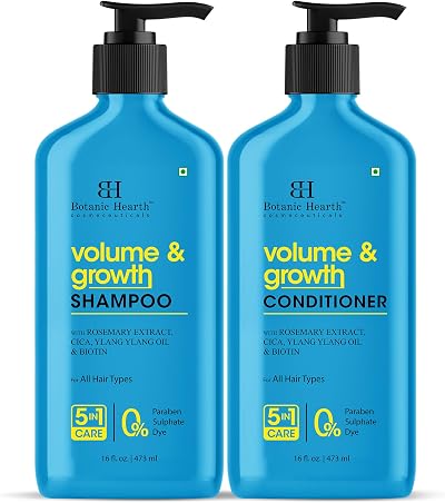 Botanic Hearth Tea Tree Shampoo & Conditioner Set 473 ml Each