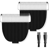 wotdmu Replacement Blades 2 Pack for ONEISALL Dog Hair Vacuum and Dog Grooming Kit, Low Noise Pet Clipper Replacement Blade for ONEISALL Replacement Blade, Cleaning Brush