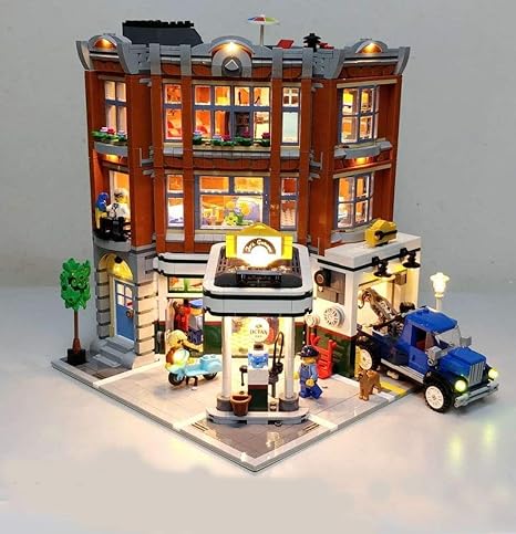 Amazon レゴエキスパートコーナーガレージセット レゴセットは含まれません Led照明キット ブロック おもちゃ