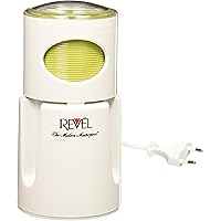 Revel White Wet and Dry Coffee Spice Grinder, 220 Volts (Not for USA-European Cord), 4.5 x 4.5 x 8.5 inches