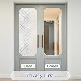 Coavas Window Privacy Film Frosted Brick Pattern 45x300cm view 2