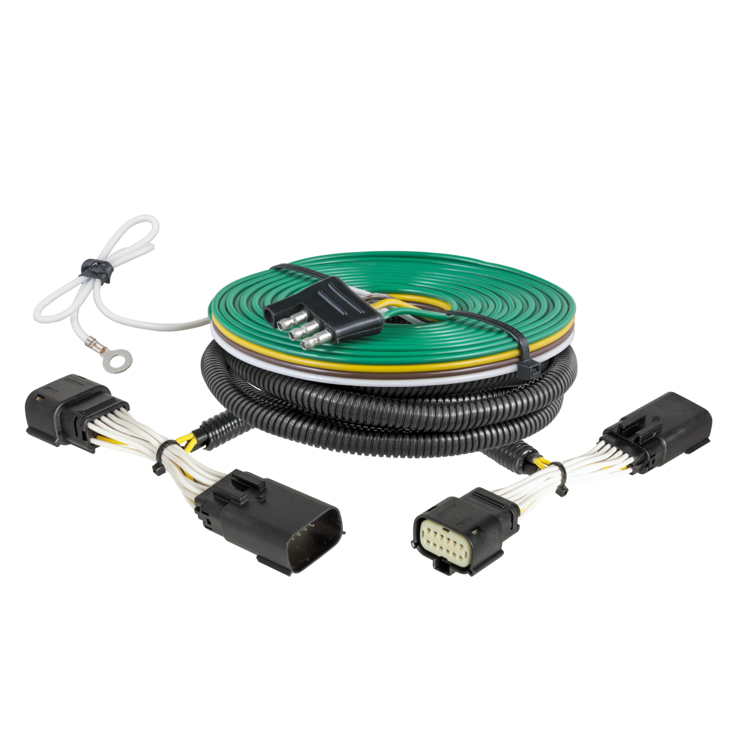 Photo 1 of CURT 52107 Custom Towed-Vehicle RV Wiring Harness for Dinghy Towing, Fits Select Chevrolet Silverado, GMC Sierra 2500, 3500 HD