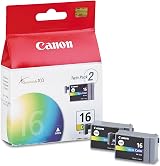 Canon BCI-16 Color Ink Tank for PIXMA iP90v iP90 SELPHY DS810 DS700 view 1