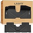 LASFIT Floor Mats for Hyundai Ioniq 5 2024 2023 2022 Movable Console (Limited Models), Custom Fit TPE All Weather Floor Liners 1st & 2nd Row Car Mats for Ioniq 5 Slide Console Version, Black