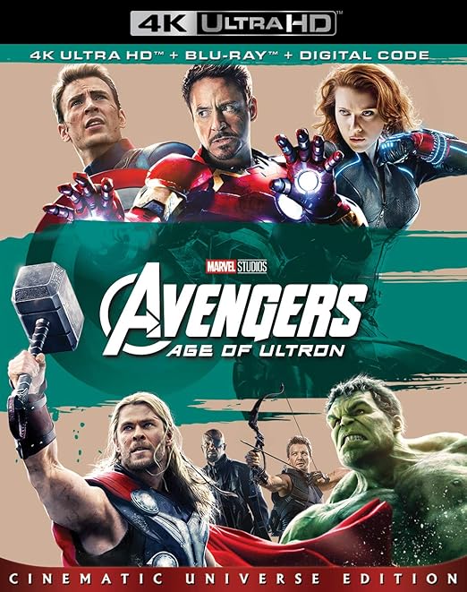 Marvel S Avengers Age Of Ultron Blu Ray Amazon Co Uk Dvd Blu Ray