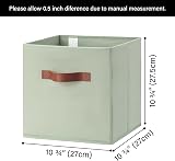 GRANNY SAYS Cube Storage Boxes 6 Pack 27x27x27.5 cm Sage Green view 3